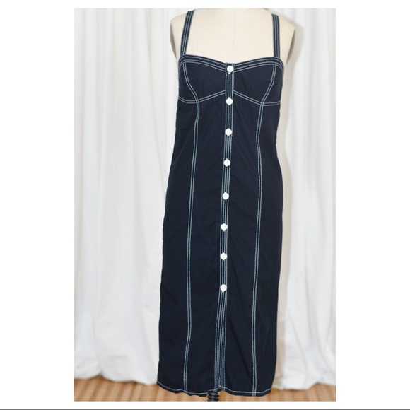 Urban Outfitters Dresses & Skirts - Urban Outfitters Ivy Contrast Stitch Midi Dress